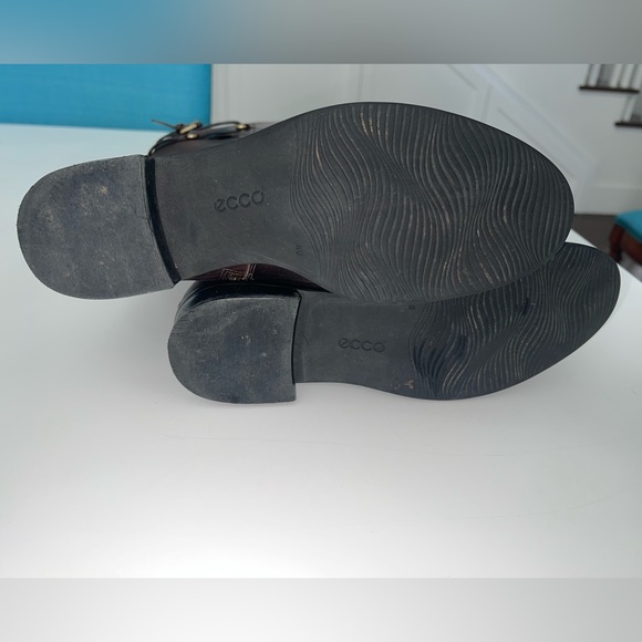 Ecco dark brown tall boots - Picture 4 of 5